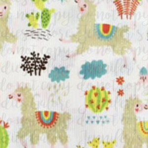 Lama Wristlet Keychain Infused with Crystal Dust